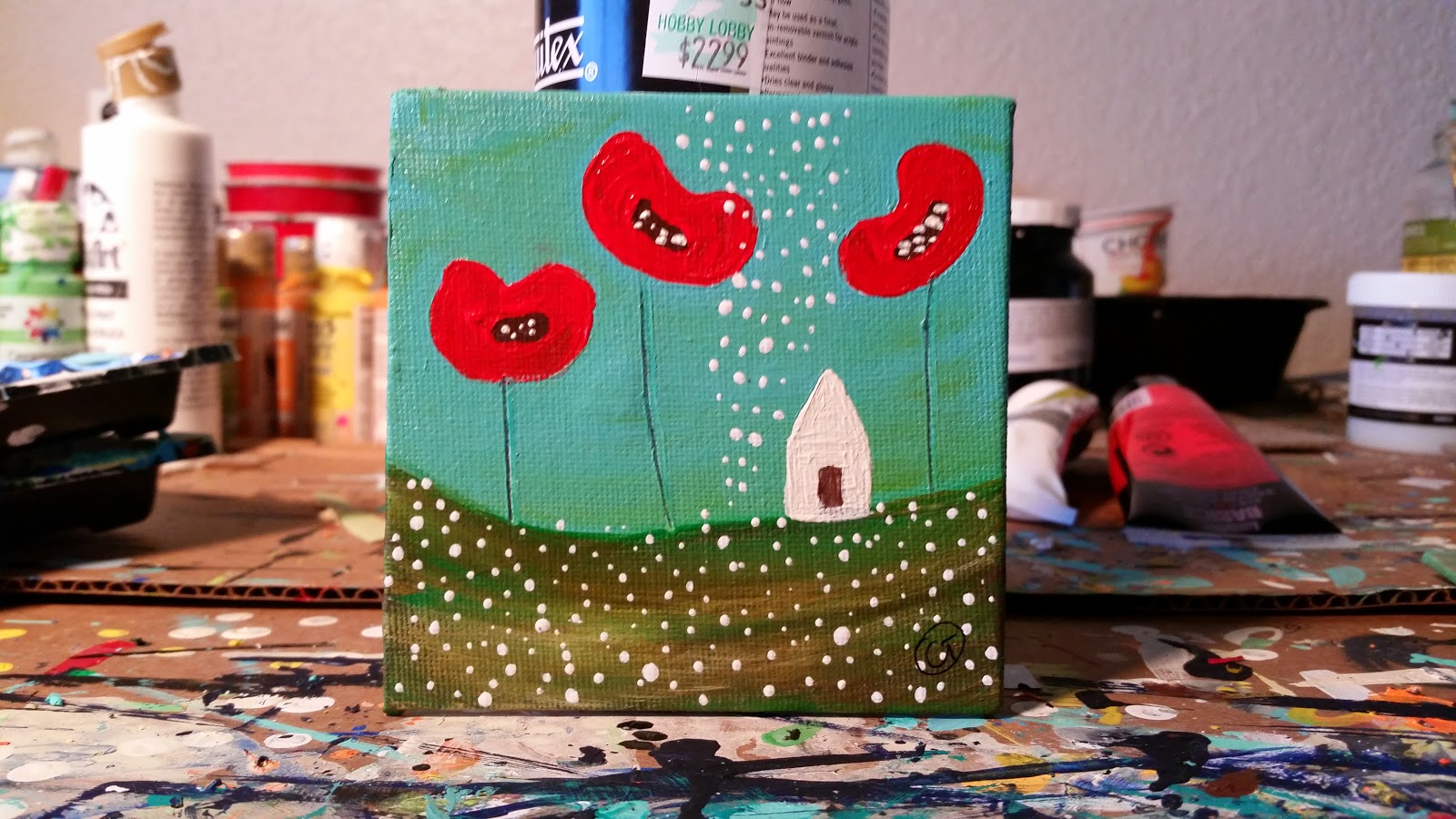 Christy Tremblay Art A Painted House A Day House 169 Rainbow