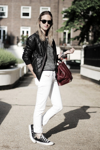 Idle Fascination: Blogger Lovin': White Jeans