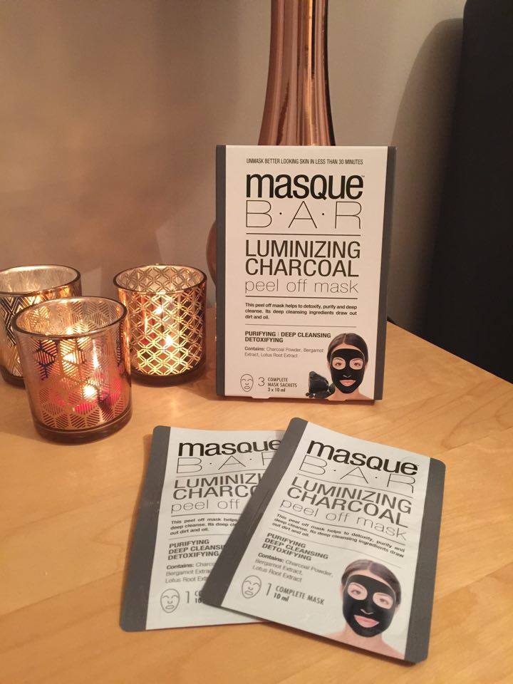 MASQUE BAR LUMINIZING CHARCOAL PEEL OFF MASK REVIEW
