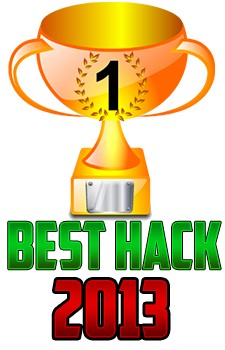Best Hack 2013 Award