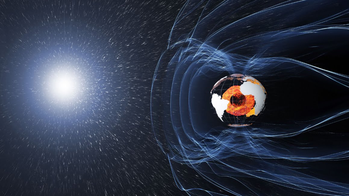 Inversione magnetica della terra anticipata nelle previsioni.