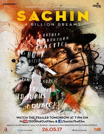 Sachin : A Billion Dreams (2017) 1CD pDVDRip x264 MP3 Mafiaking