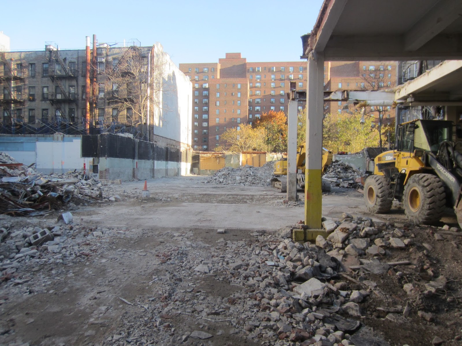 EV Grieve The former Peter Stuyvesant Post Office is pretty much gone