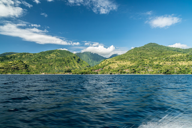 Bali from the sea