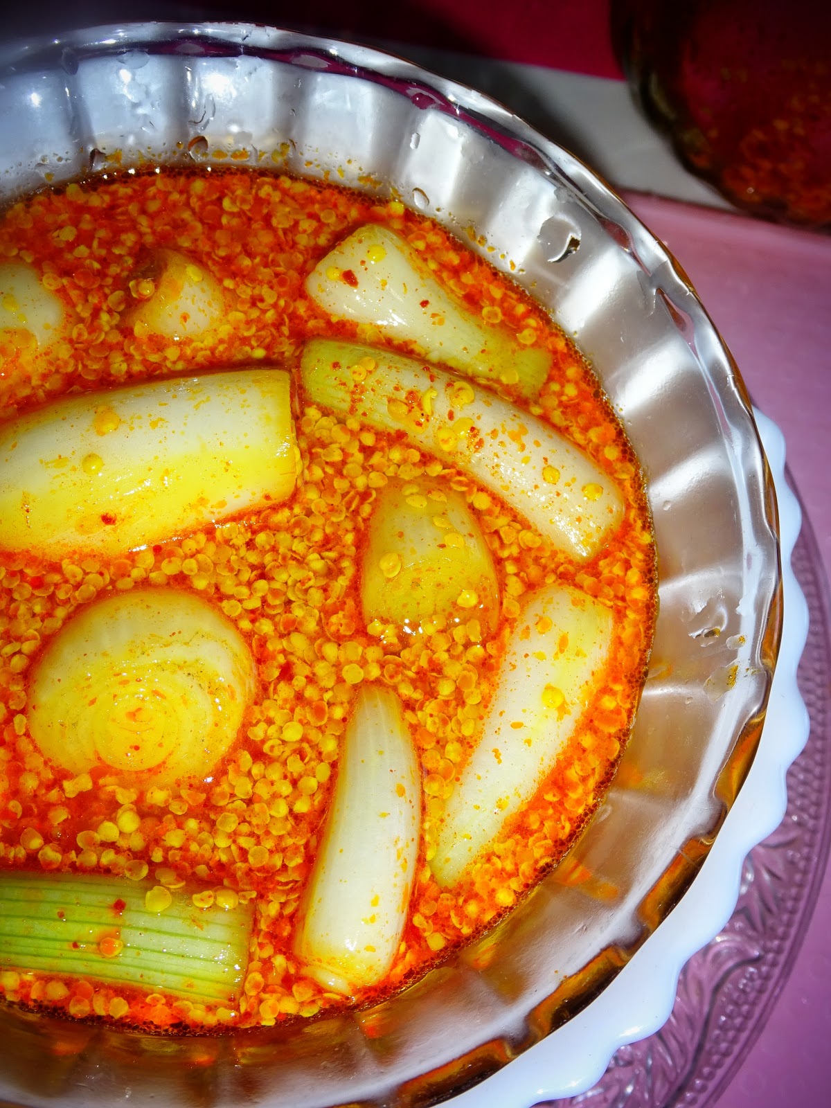 Veg Indian Cooking Quick Onion Pickle Recipe