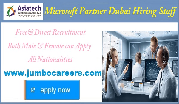 latest it jobs in dubai 2018 2019 microsoft partner company jobs dubai