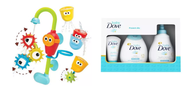 Wygraj zabawkę Yookidoo Wesoły Kranik i Wirujące Trybiki oraz zestaw kosmetyków Baby Dove Rich Moisture Konkurs