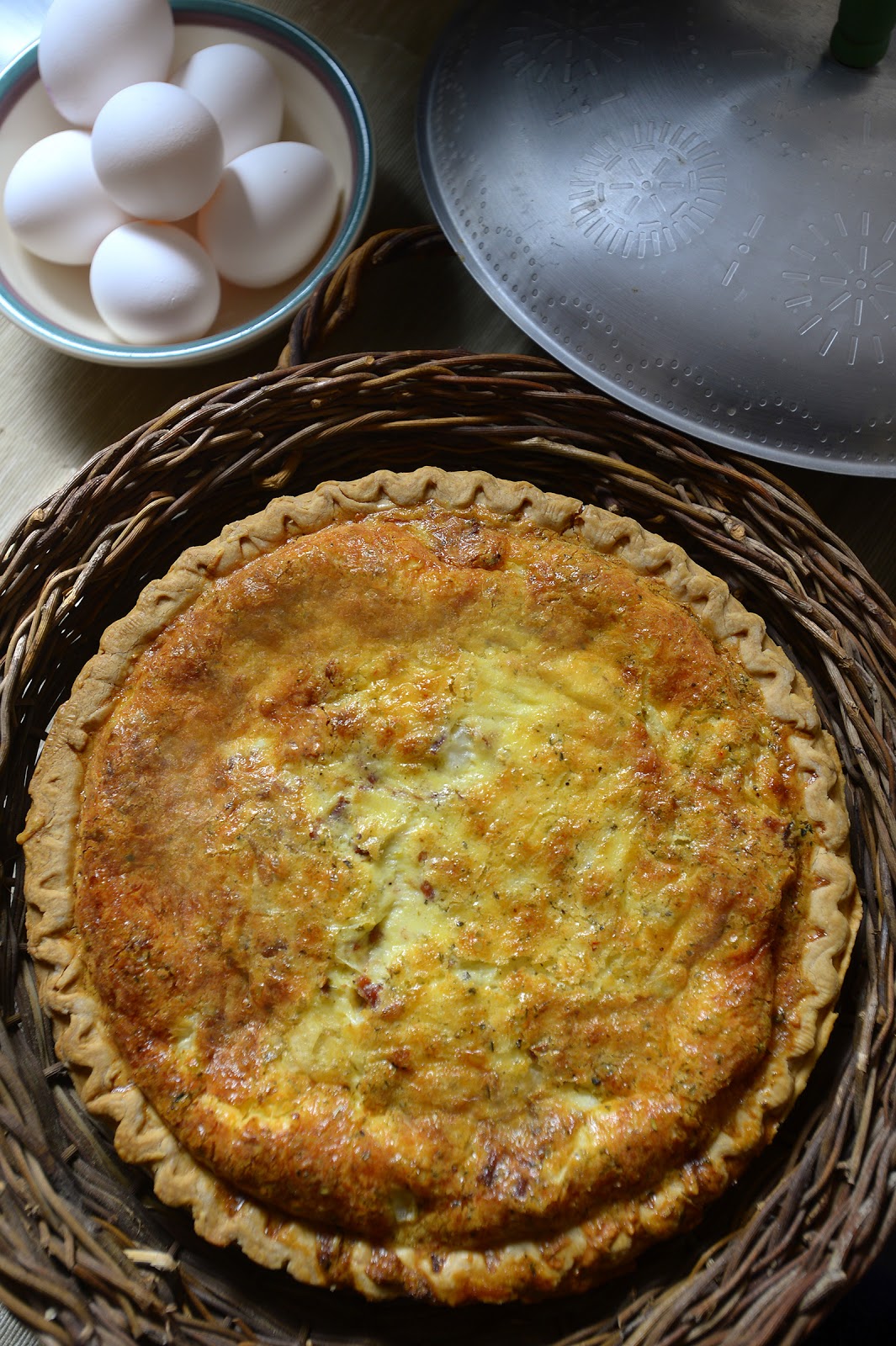 Simple Pleasures Made Simply Delicious Crab, Bacon, & Smoked Gouda Quiche