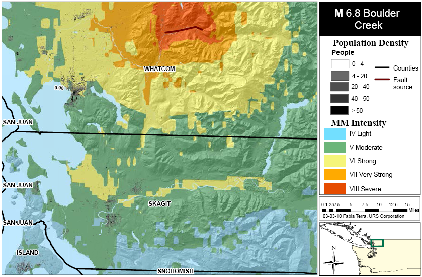 Reading the Washington Landscape A Few Maps for Northwest Washington Quake Risk