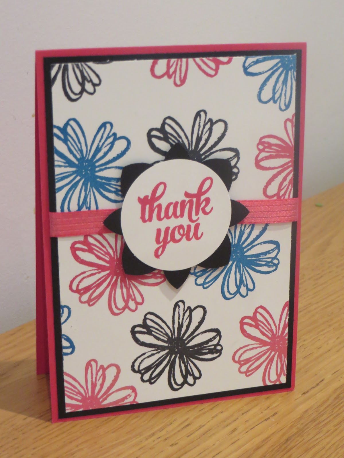 craftycarolinecreates flower shop one sheet wonder card