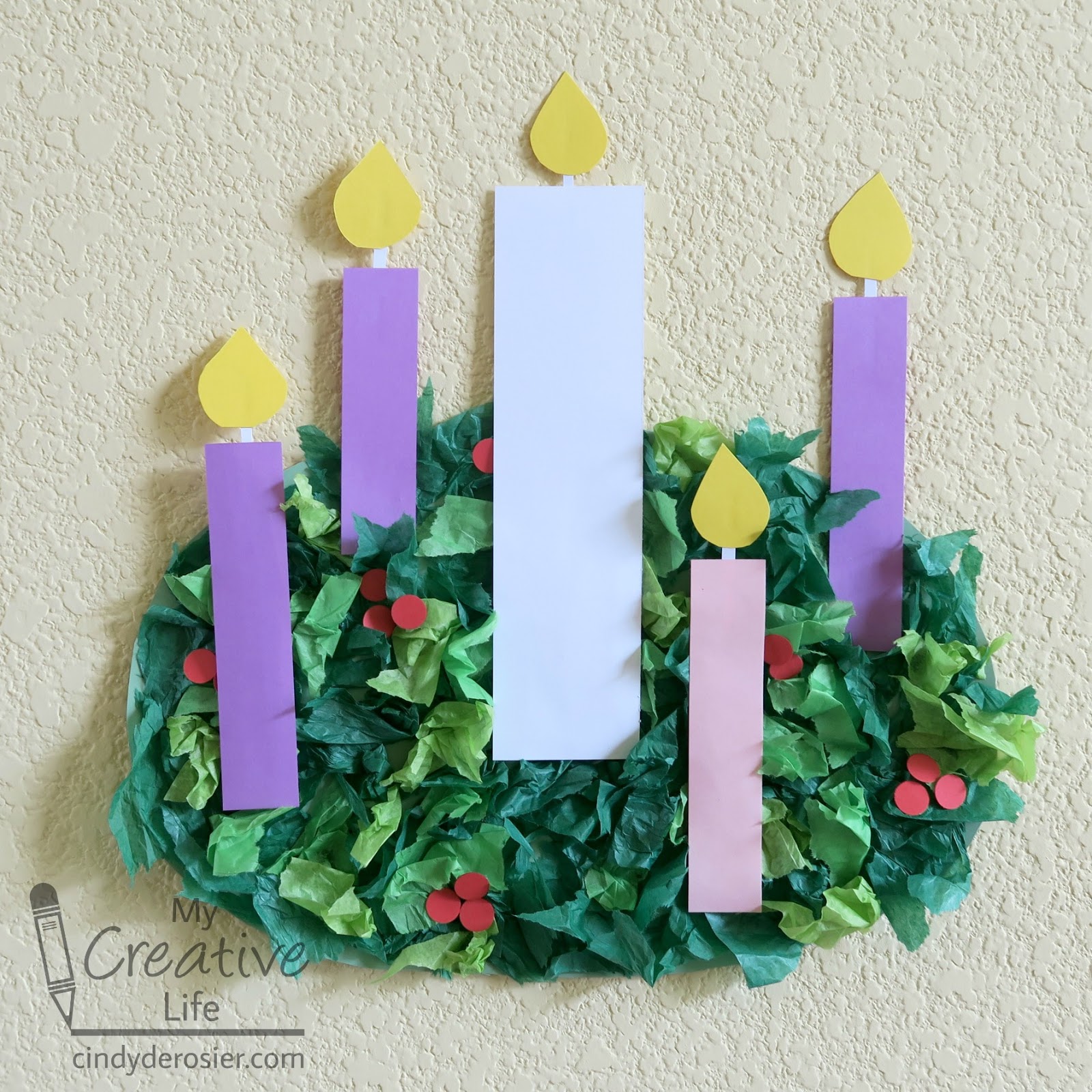 One Advent Candles