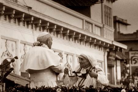 Papa Gjon Pali, Nene Tereza Papa Gjon Pali, Mother Teresa, Madre Teresa, Nënë Tereza