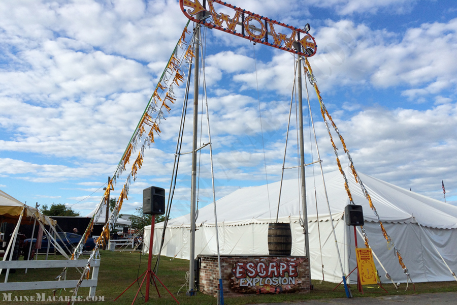 Maine Circus History World of Wonders Presents Escape Explosion in