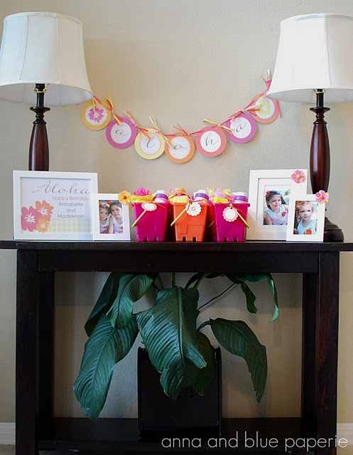 Kara s Party Ideas Aloha  Hawaiian  Goodbye  Summer Birthday Party  - 30