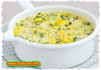 Sweetcorn chowder Sweetcorn chowder