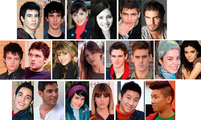 Javier Calvo, Andrea Duro, Maxi Iglesias, Adam Jezierski, Úrsula Corberó, Gonzalo Ramos, Leonor Martín, Karim-El Kerem, Any, Andrés Cheung 