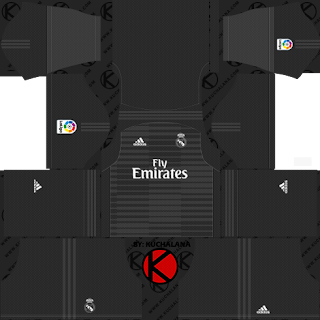 Real Madrid 2018/19 goalkeeper Kit - Dream League Soccer Kits