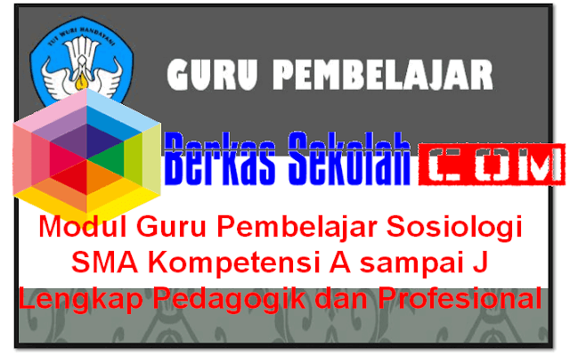 Modul Guru Pembelajar Sosiologi SMA Kompetensi A sampai J Lengkap Pedagogik dan Profesional Download Modul Guru Pembelajar Sosiologi SMA Kompetensi A sampai J Lengkap Pedagogik dan Profesional