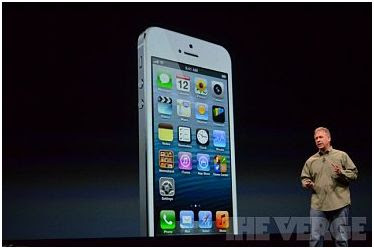 iPhone 5 introducing