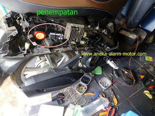 Cara pasang alarm motor New Fino Grande 125 Cara pasang alarm motor New Fino Grande 125