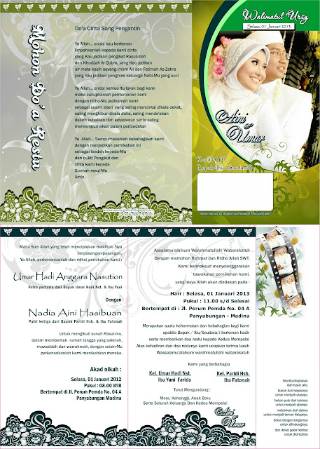 AW08 undangan married hijau