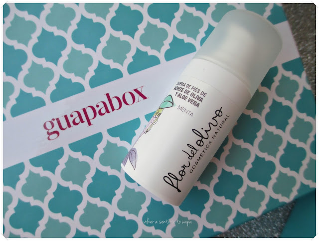 Guapabox - Crema de pies, de aceite de olica y aloe vera de FLOR DE OLIVO