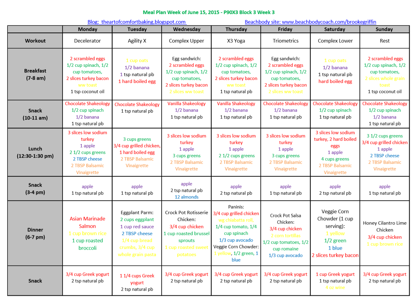 The Art Of Comfort Baking 21 Day Fix Meal Plan June 15 2015 the-art-of-comfort-baking-21-day-fix-meal-plan-june-15-2015