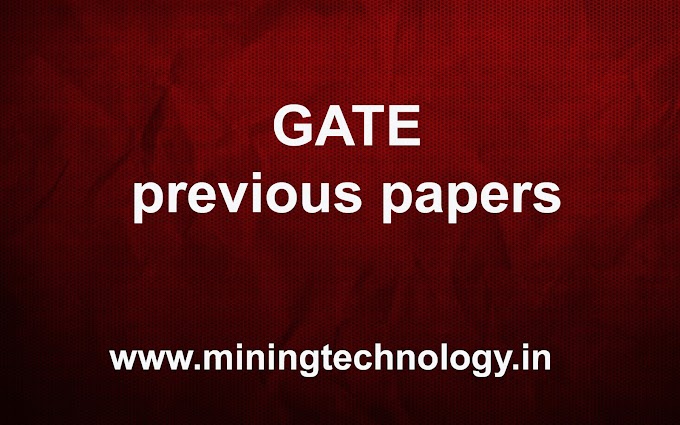 Gate Question papers