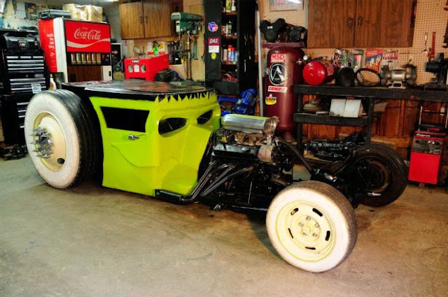 Just A Car Guy: rat rods ready for Halloween, made by Jon and Amy ...