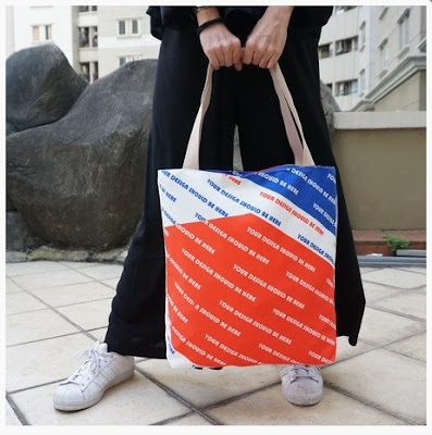 Tas Model Tote Bag Kanvas Tas Model Tote Bag Kanvas
