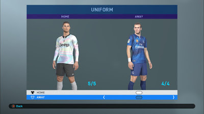 FIFA 19 Adidas x EA Sports Digital 4th Kits for PES 2019