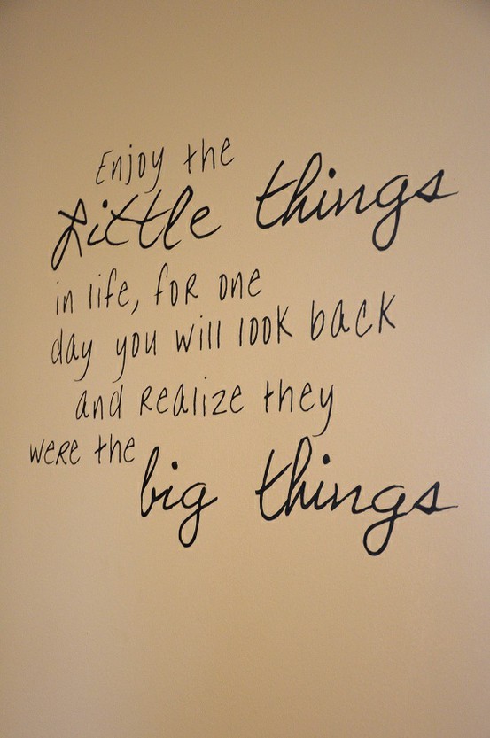 Quotes About The Little Things That Matter. QuotesGram