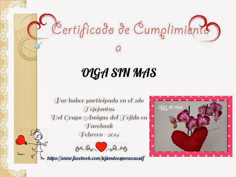 Certificado de cumplimiento