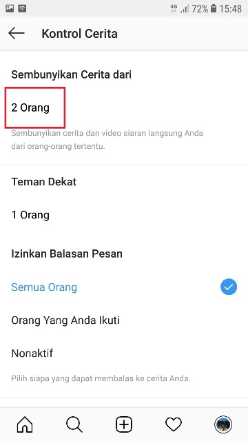 Cara Menyembunyikan Story Instagram Musdeoranje Net