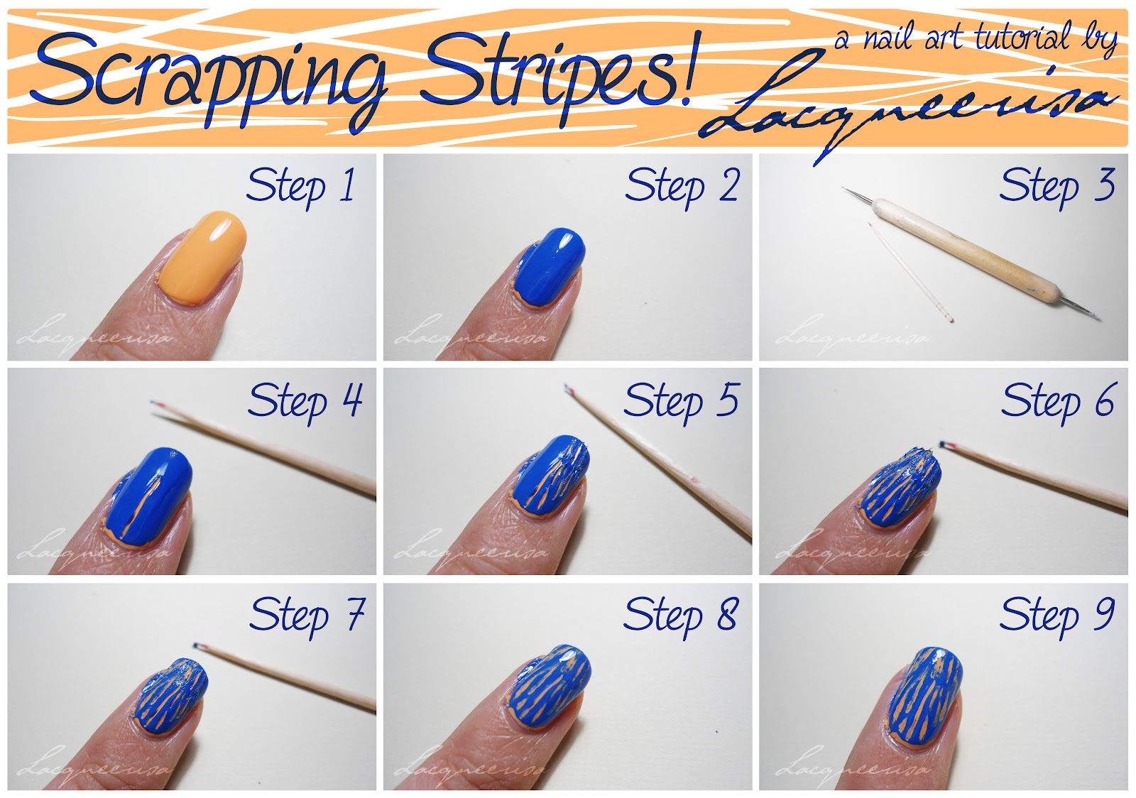 9. Step by Step Tutorial for Nail Art with Dotting Tools - wide 3