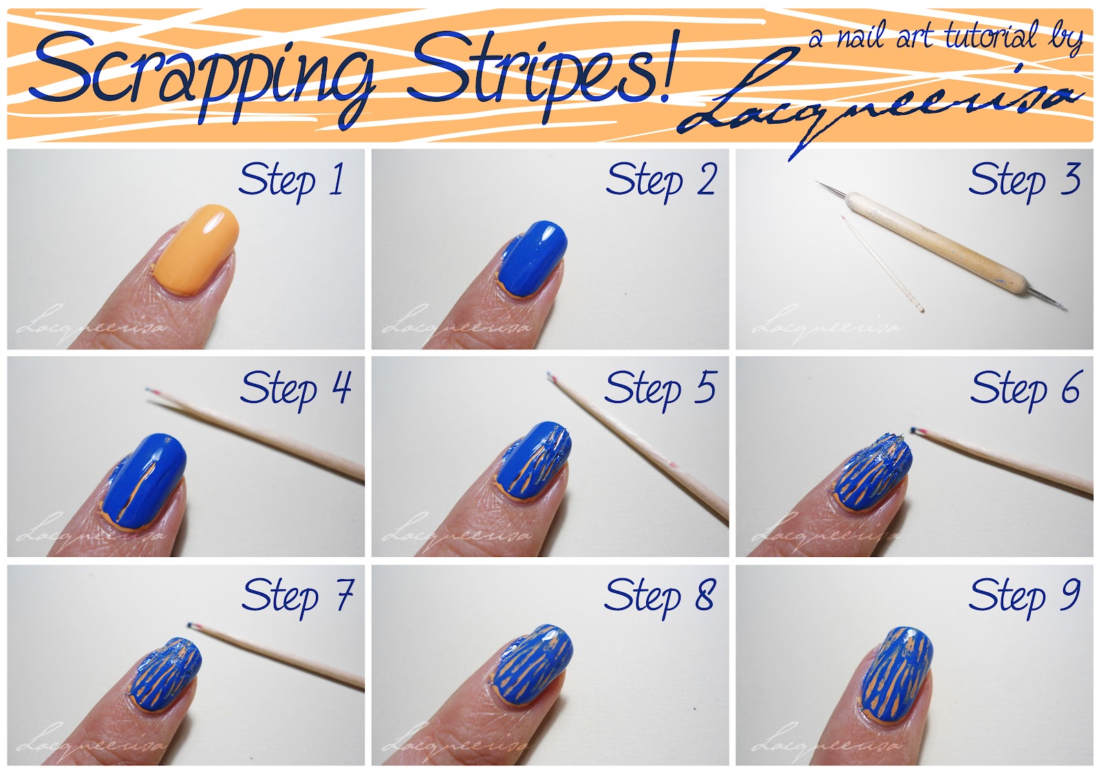 TUTORIAL, 6 NAIL ART USING DOTTING TOOLS, Video published by okkytrieka