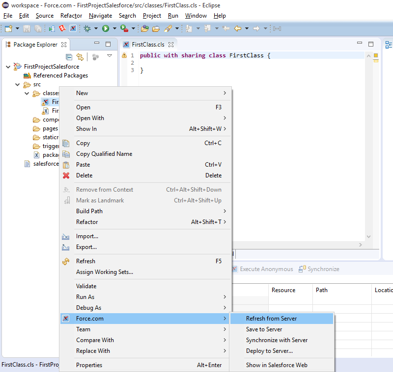 Salesforce Apex Code Development Tools P2: Installing the Force.com IDE ...