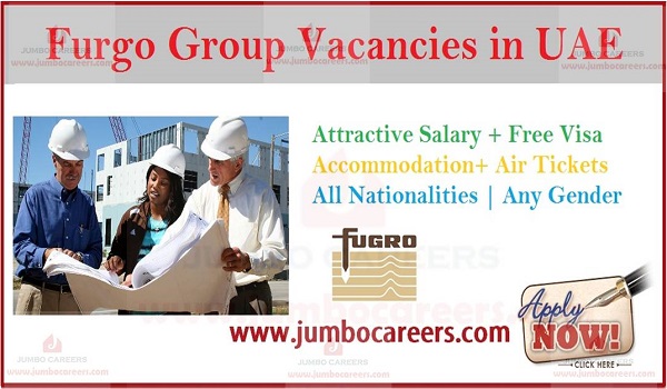Jobs at Engineering and Managers at Furgo Dubai, latest job openings in Furgo group Dubai,
