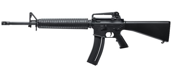 Hasil gambar untuk ilustrasi senjata laras panjang jenis M16