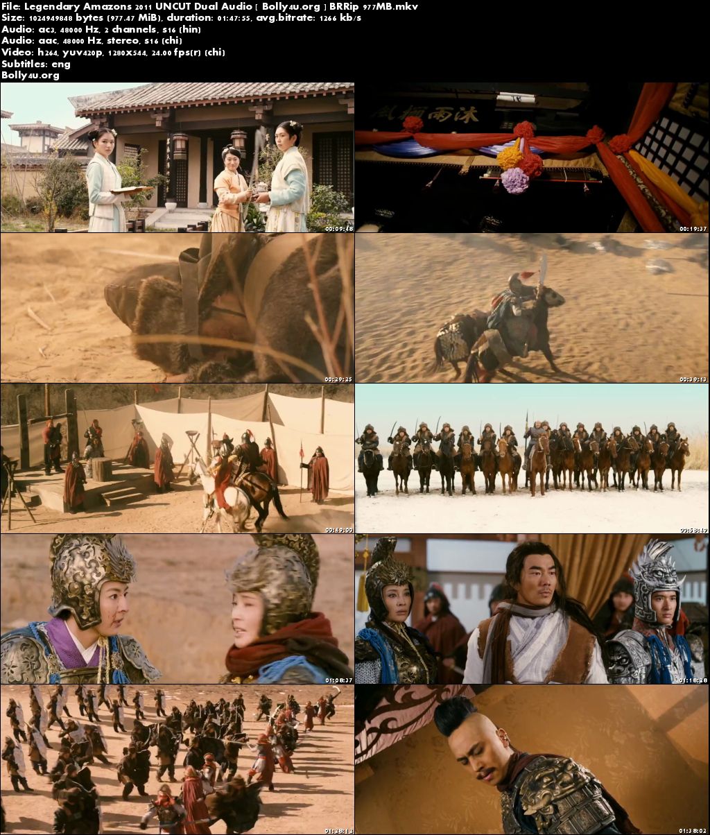 Legendary Amazons 2011 UNCUT Hindi Dual Audio 950MB BRRip 720p Download Legendary Amazons 2011 UNCUT Hindi Dual Audio 950MB BRRip 720p Download