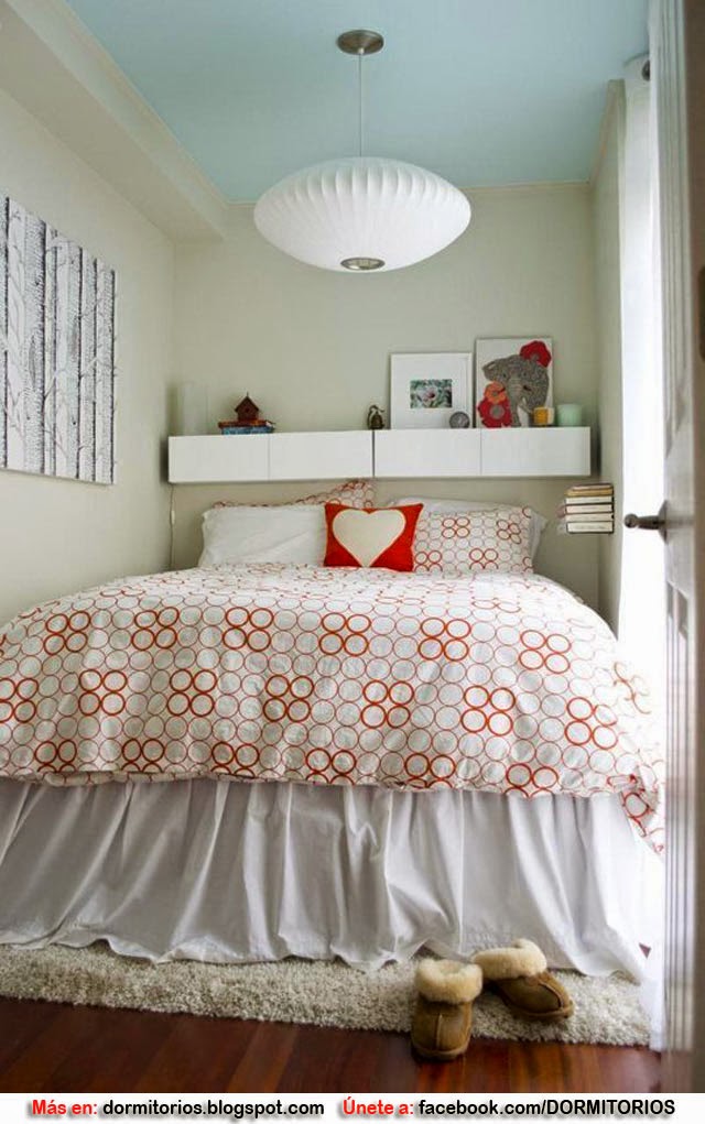 DORMITORIO PEQUEÑO EN CASA MUY PEQUEÑA