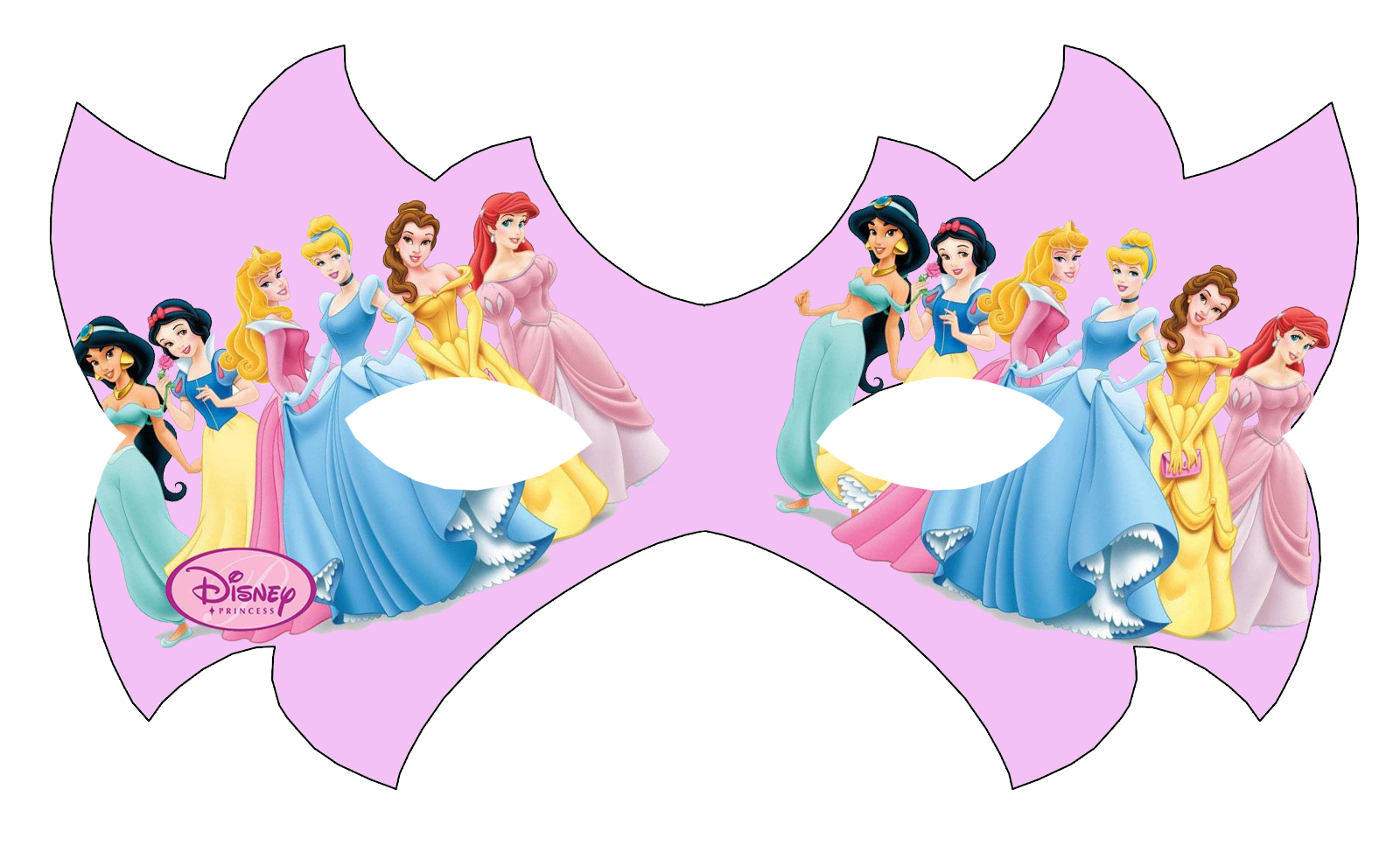 Disney Princess Mask Printable Free