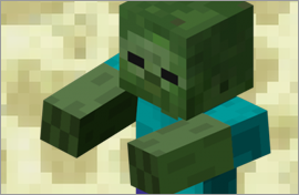 Minecraft Zombie Figures