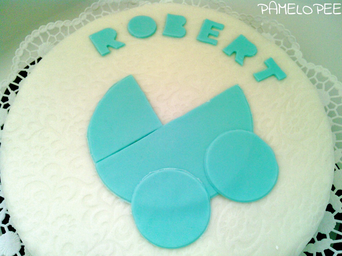 Fondant junge ohne torte taufe Torte zur