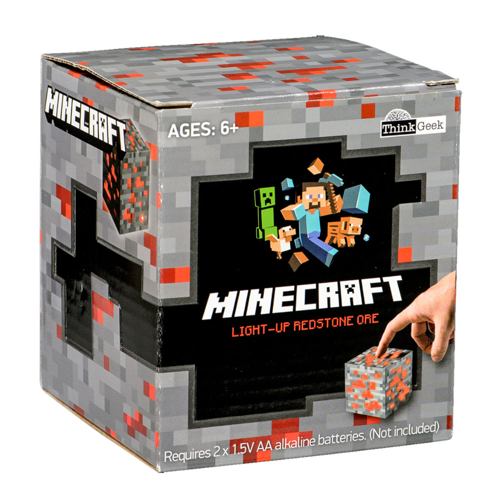 Minecraft Light Up Redstone Ore Gadgets Minecraft Merch