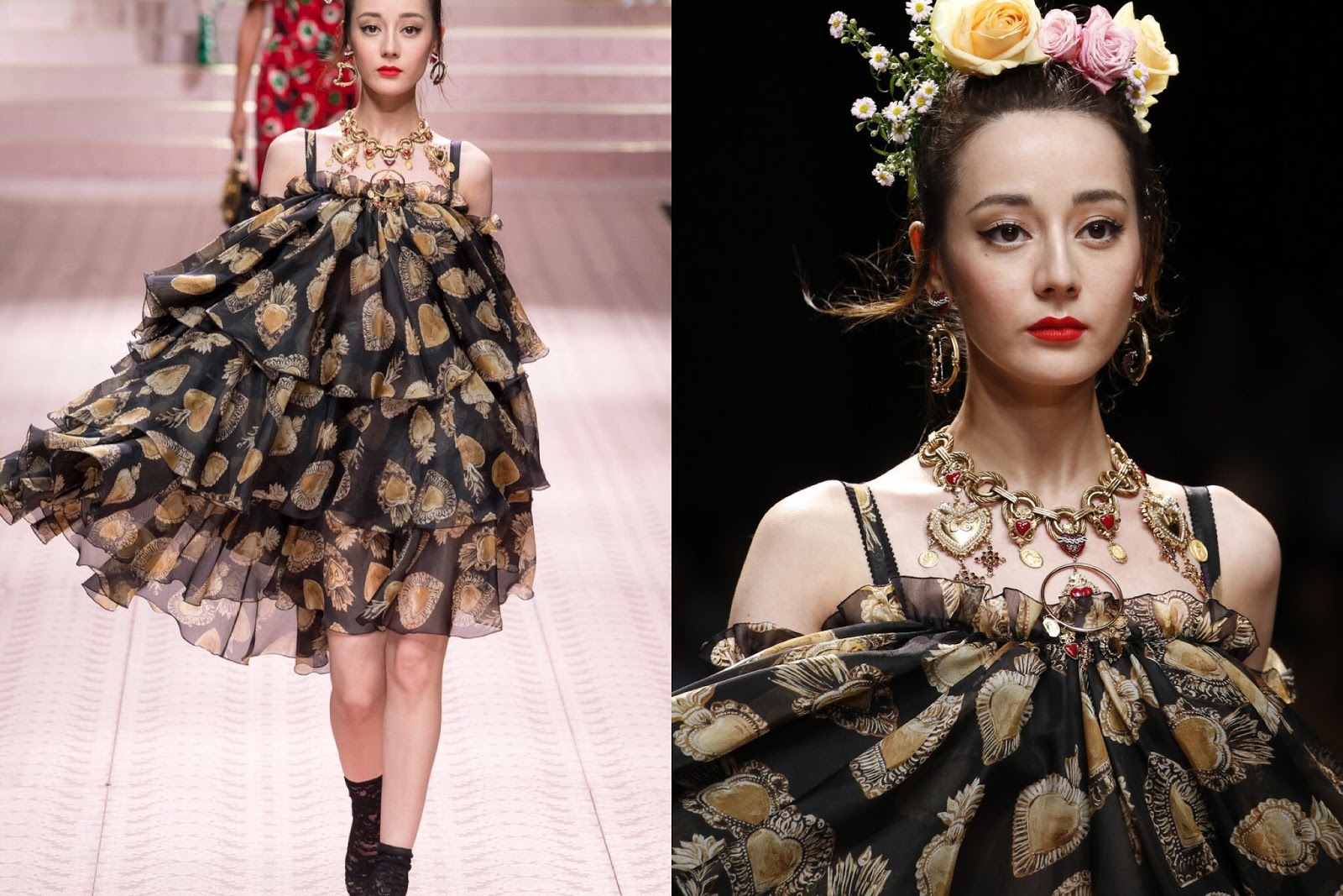 dilireba dolce gabbana