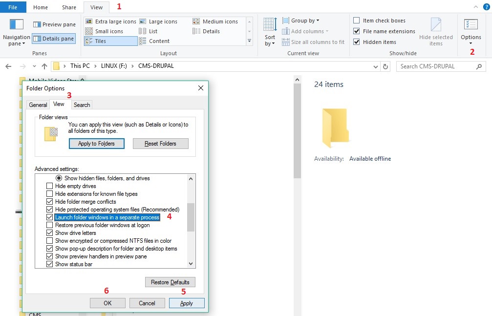 Fix How to solve Windows Explorer frequent crashes in Windows 10