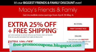Free Printable Macy's Coupons Free Printable Macy's Coupons