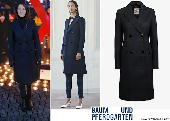 Princess Marie wore Baum und Pferdgarten Damara coat