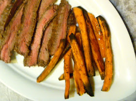 30 minutes to the BADDEST sweet potato fries you've ever had!  Sizzling Cinnamon Thyme Sweet Potato Fries - Slice of Southern